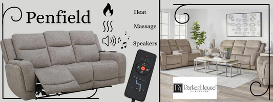 Penfield Power Zero Gravity Sofa with Heat, Massage & Speaker
