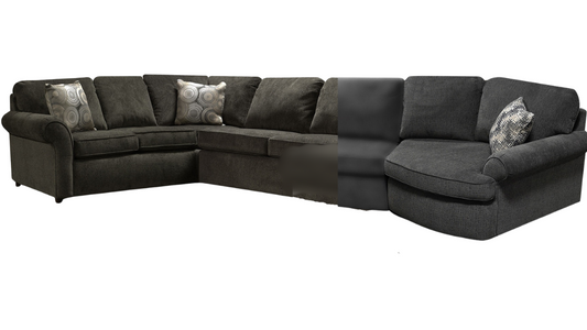 Malibu 3 Piece Cuddler Sectional