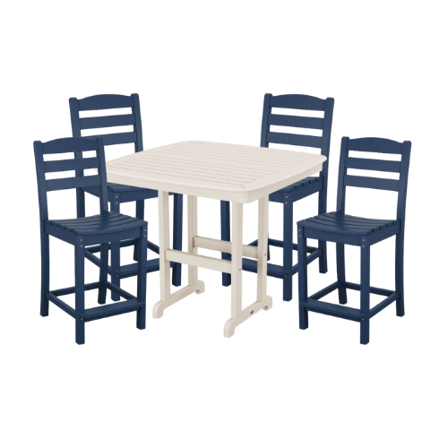 Nautical La Casa Café Counter Height Set