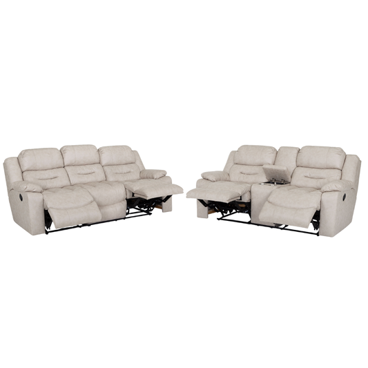 Decker Reclining Sofa and Loveseat
