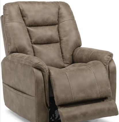 Theo Power Recliner with Power Headrest and Lumbar (*Closeout Style)