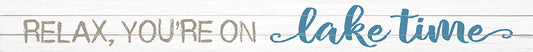 Lake Time Sign