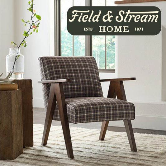Bayden Modern Sawhorse Accent Chair