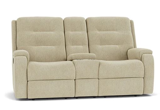 Arlo Power Reclining Loveseat with Console and Power Headrests and Lumbar