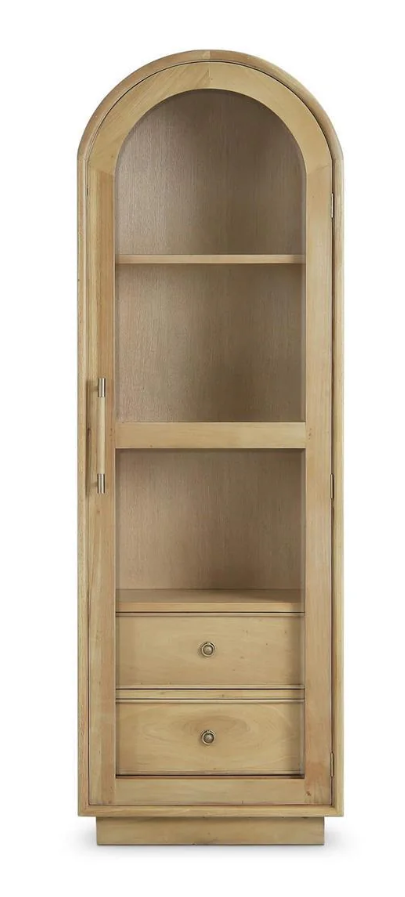 Vannes Single Door Display Cabinet