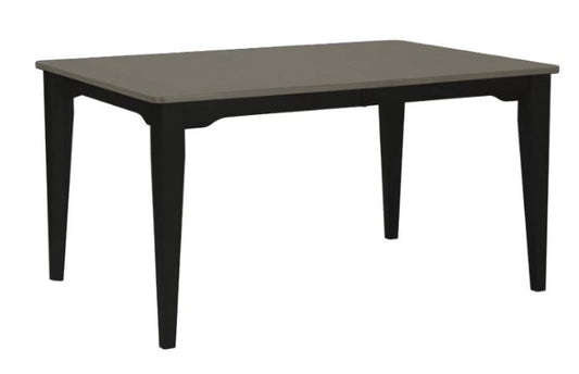 counter height dining table two toned