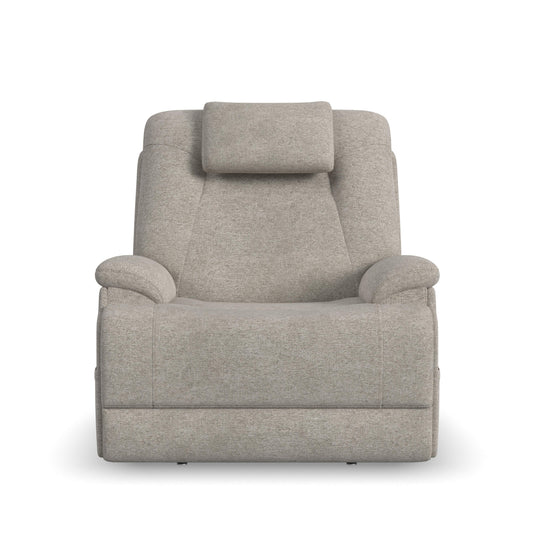 Flexsteel Zecliner Model 4+ Power Lift Recliner w/ Power Headrest & Lumbar, Heat & Massage