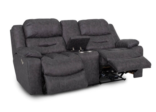 Decker Reclining Loveseat with Console