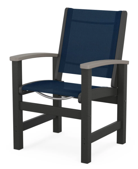Coastal Dining Chair Two Tone