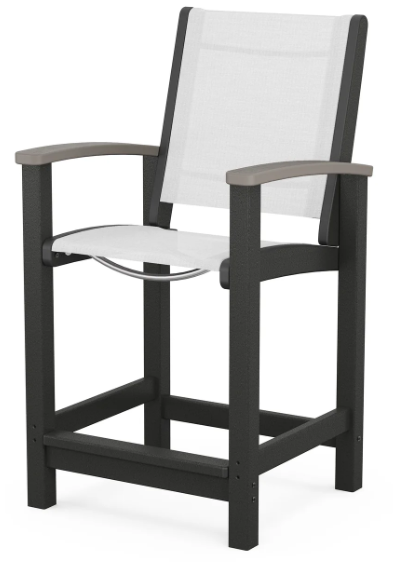 Coastal Counter Chair Two Tone
