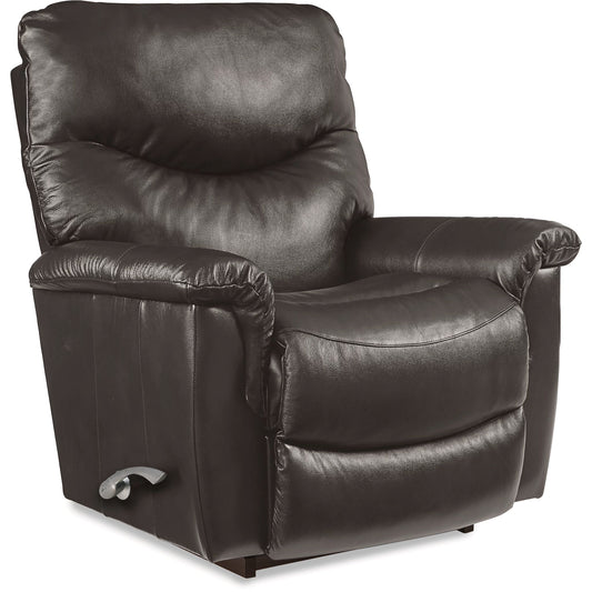 James Leather Recliner — Yellowstone Charcoal — view 2