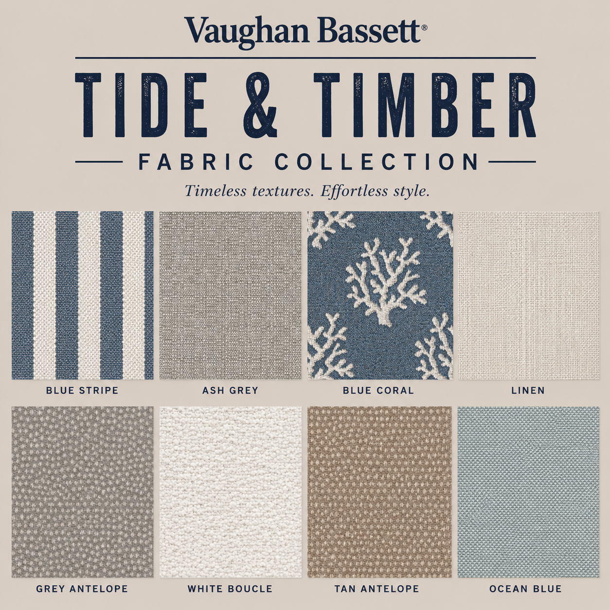 Tide & Timber Upholstered Bed