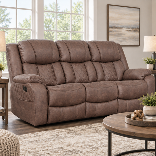 Lux Reclining Sofa