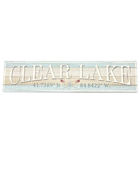 Clear Lake Sign