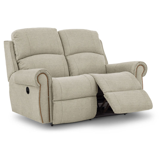 Dutton Reclining Loveseat — Watari Flax — view 2