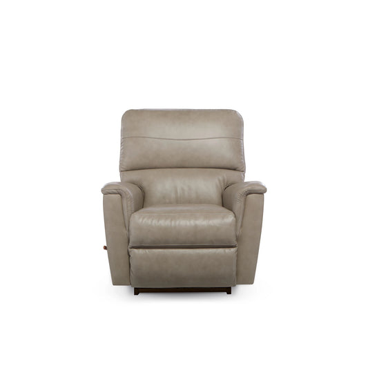 Ava Leather Recliner — Topflight Ivory