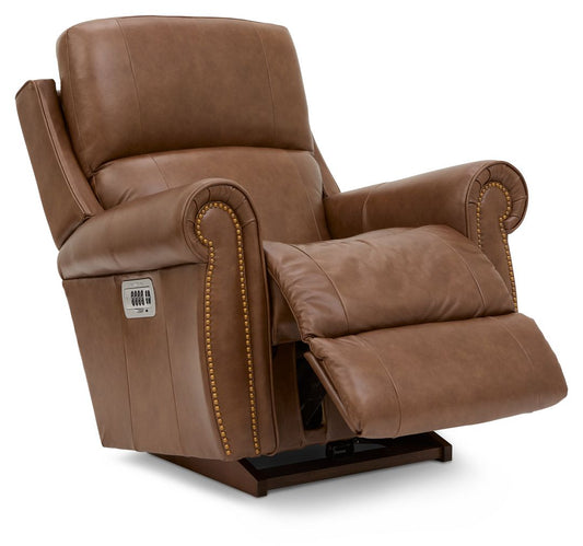 Dutton Power Rocking Recliner w/ Headrest & Lumbar