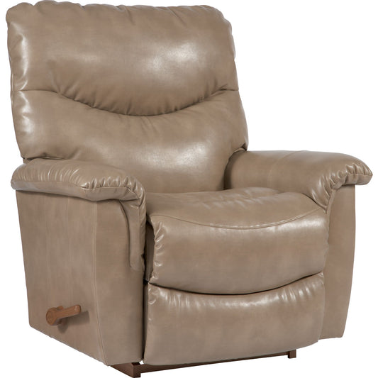 James Renew Leather Recliner — Cantina Putty — view 2