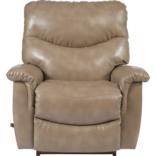 James Renew Leather Recliner — Cantina Putty