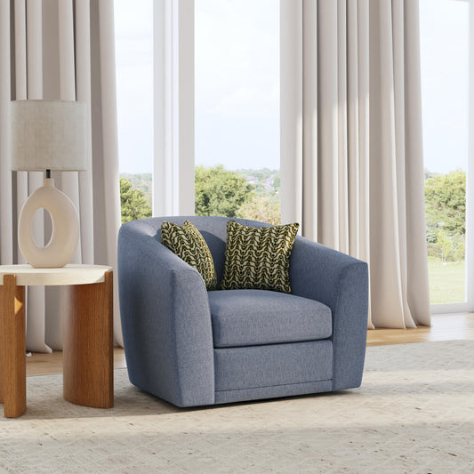 Jewel Swivel Chair - Midnight