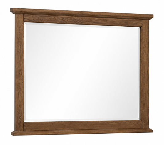 Jamestown Oak Landscape Mirror