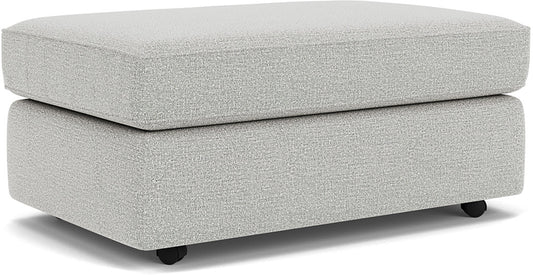 Flexsteel Vail Cocktail Ottoman with Casters
