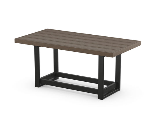 Edge 40 x 78 Counter Table Two Tone