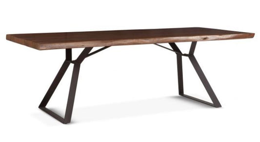 London Loft Dining Table Walnut