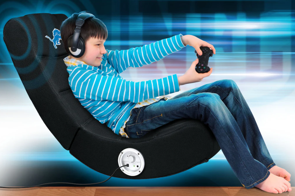 Detroit Lions Bluetooth Gaming Chair