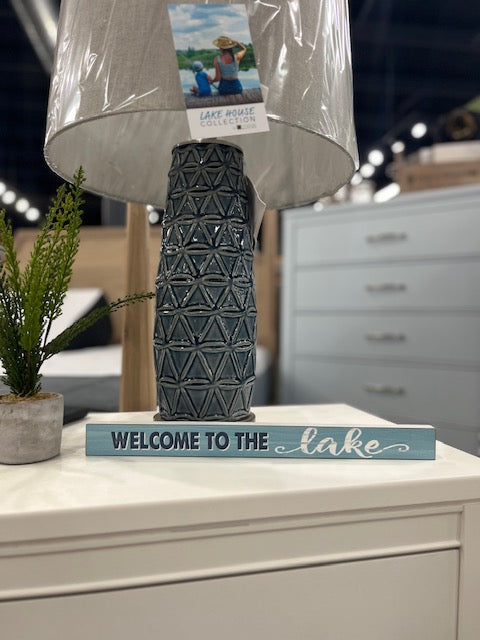 Welcome to the Lake Sign