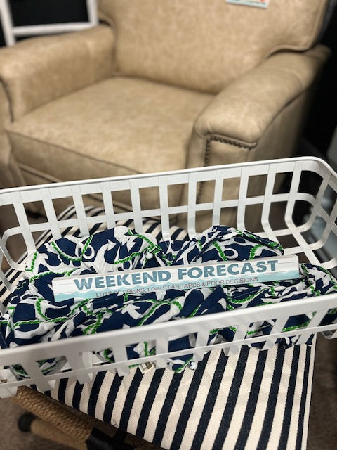 Weekend Forecast (Sign)