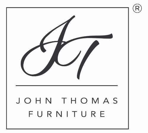 John Thomas Furniture logo with stylized initials JT on a white background