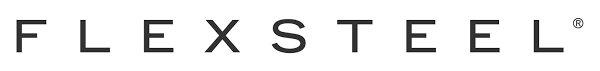 Flexsteel logo on a white background