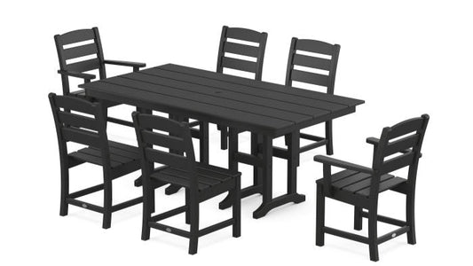 Lakeside 7-Piece Farmhouse Dining Set