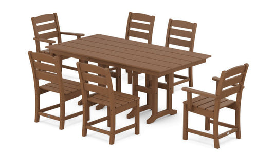 Lakeside 7-Piece Farmhouse Dining Set