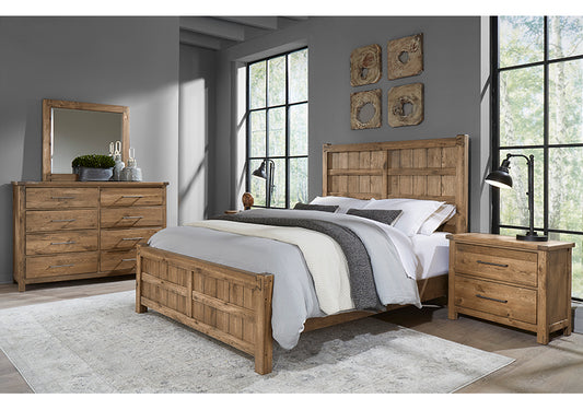 CAL KING BOARD & BATTEN BED
