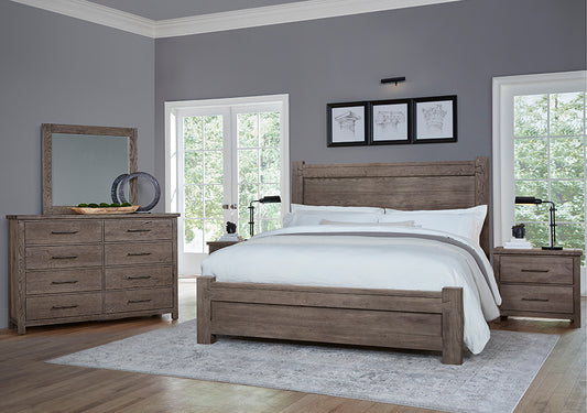 CAL KING POSTER BED WITH POSTER FB
