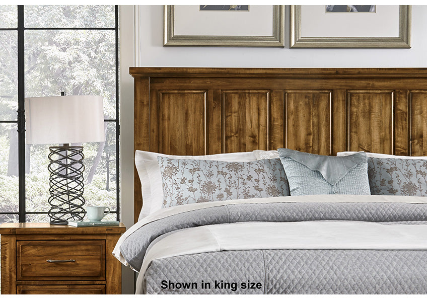MANSION BED WITH LOW PROFILE FOOTBOARD