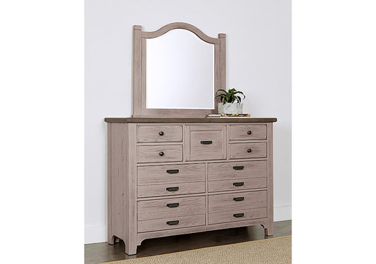 Bungalow Master 9 Drawer Dresser with Mirror