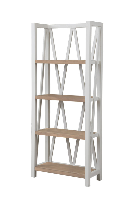 AMERICANA MODERN - COTTON ETAGERE BOOKCASE
