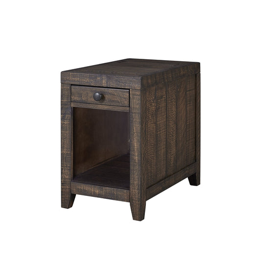 TEMPE - TOBACCO CHAIR SIDE TABLE
