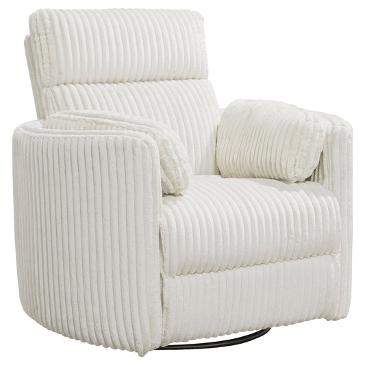 RADIUS - MEGA IVORY POWER SWIVEL GLIDER RECLINER