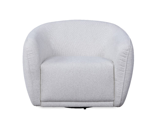 Gray armchair on a white background