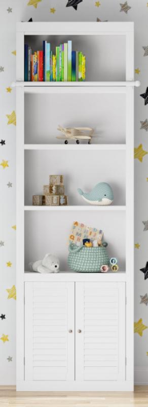 BOCA 32 IN. OPEN TOP BOOKCASE