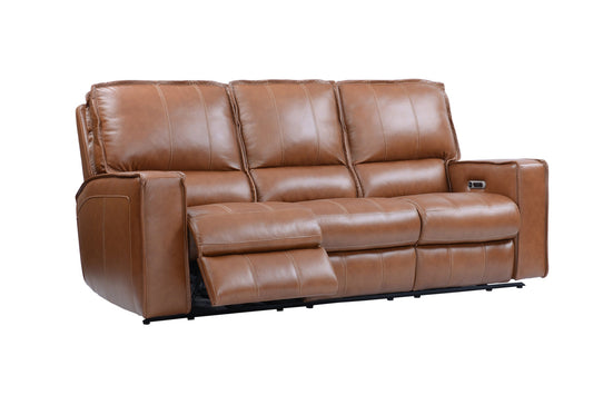 ROCKFORD - VERONA SADDLE POWER TRIPLE RECLINING SOFA