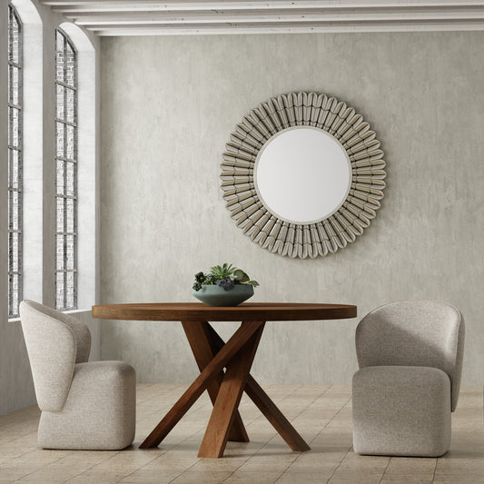 BONGO QUARTERMASTER LINEN DINING CHAIR (2/CTN - SOLD IN PAIRS)