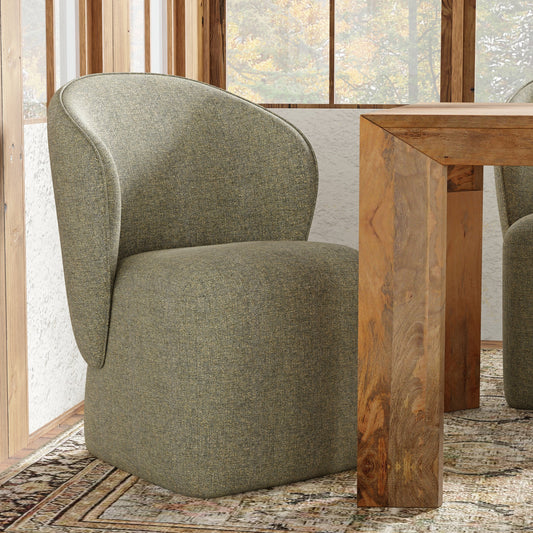 BONGO QUARTERMASTER SAGE DINING CHAIR (2/CTN - SOLD IN PAIRS)