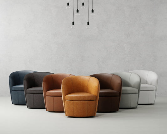 Barolo Swivel Club Chair