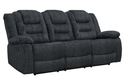 BOLTON - MISTY STORM MANUAL DUAL RECLINING SOFA