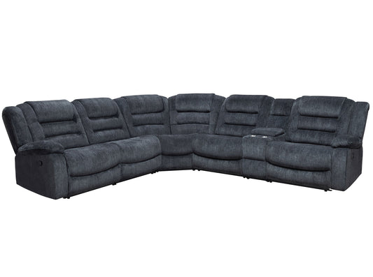 BOLTON - MISTY STORM 6PC MODULAR RECLINING SECTIONAL